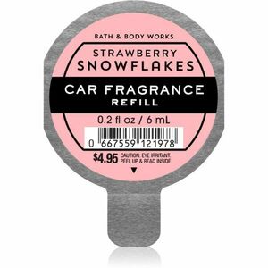 Bath & Body Works Strawberry Snowflakes vôňa do auta náhradná náplň 6 ml vyobraziť