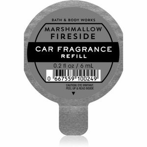 Bath & Body Works Marshmallow Fireside vôňa do auta náhradná náplň 6 ml vyobraziť