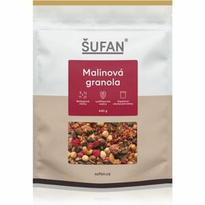 Šufan Granola malinová granola s malinami 440 g vyobraziť