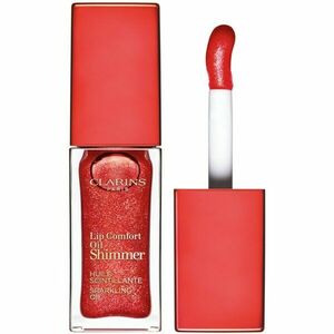 Clarins Lip Comfort Oil Shimmer olej na pery odtieň 07 Red Hot 7 ml vyobraziť