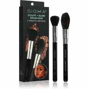 Sigma Beauty Brush Duo Beauty Sculpt + Glow sada štetcov (pre dokonalý vzhľad) vyobraziť