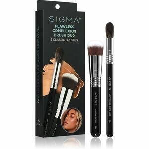 Sigma Beauty Brush Duo Flawless Complexion sada štetcov (pre dokonalý vzhľad) vyobraziť