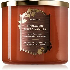 Bath & Body Works Cinnamon Spiced Vanilla vonná sviečka 411 g vyobraziť