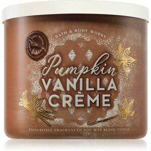 Bath & Body Works Pumpkin Vanilla Crème vonná sviečka 411 g vyobraziť