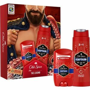 Old Spice Captain Dark Captain darčeková sada (pre mužov) vyobraziť