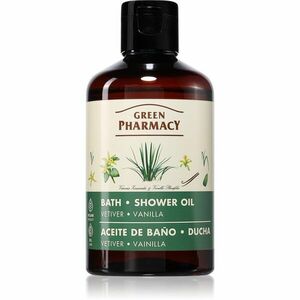 Green Pharmacy Vetiver & Vanilla Bath Oil osviežujúci sprchový olej s vanilkou 250 ml vyobraziť