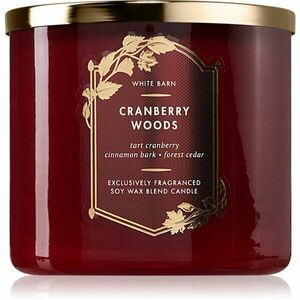 Bath & Body Works Cranberry Woods vonná sviečka 411 g vyobraziť