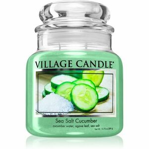 Village Candle Sea Salt Cucumber vonná sviečka 389 g vyobraziť