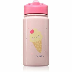 Saro Baby Thermos Bottle with Straw termoska s rúrkou Pink 350 ml vyobraziť