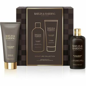 Baylis & Harding Black Pepper & Ginseng darčeková sada (do sprchy) pre mužov vyobraziť